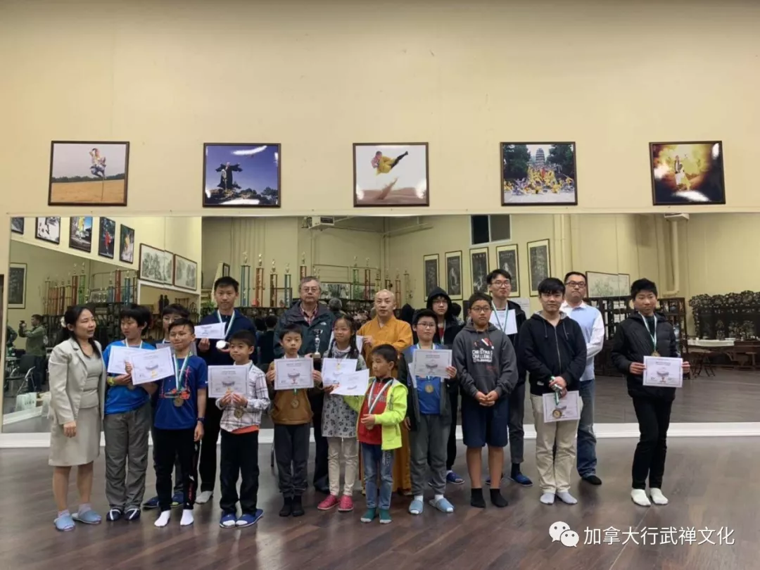 第十九届少林海华杯围棋国际锦标赛在加拿大少林禅武文化中心圆满闭幕