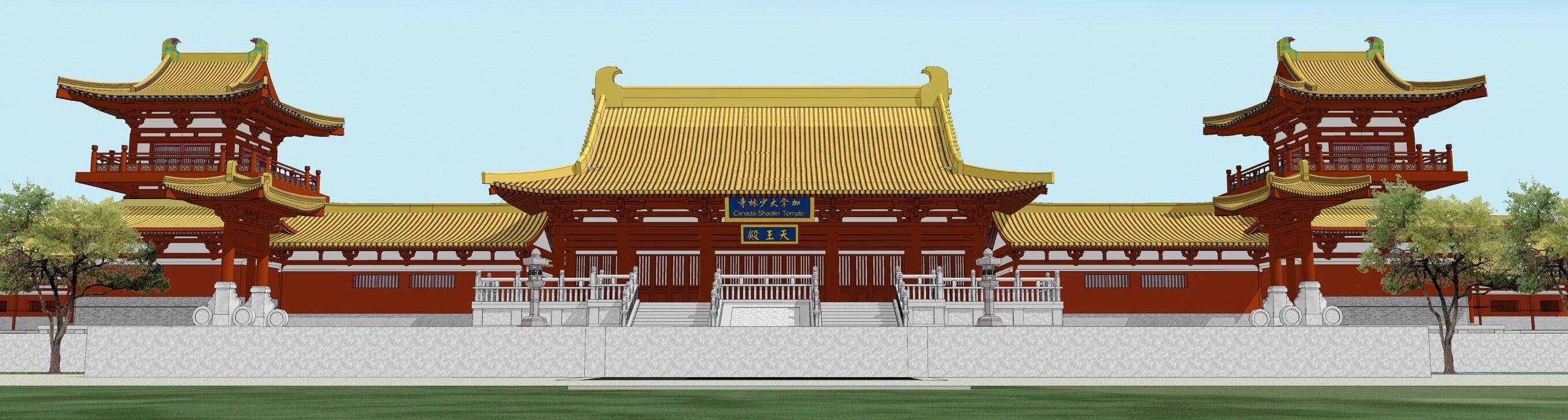 加拿大少林禅武文化中心加拿大少林禅武学院少林弟子参加第十届中华传统文化节